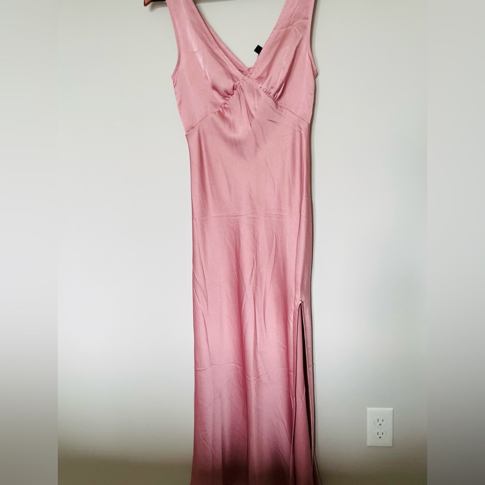 Pink Slip Dress